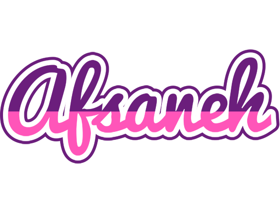 Afsaneh cheerful logo