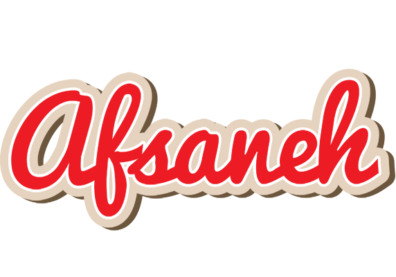 Afsaneh chocolate logo