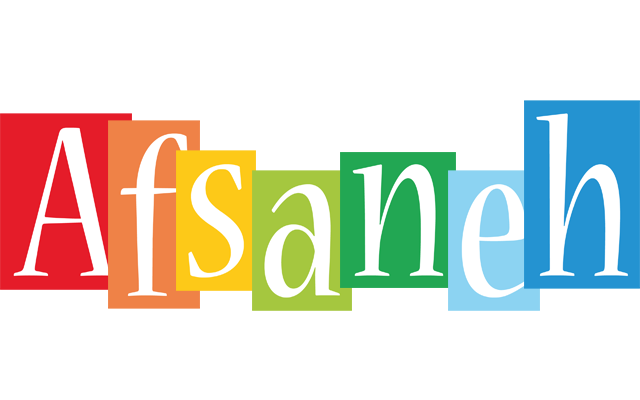 Afsaneh colors logo