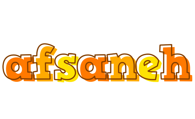 Afsaneh desert logo