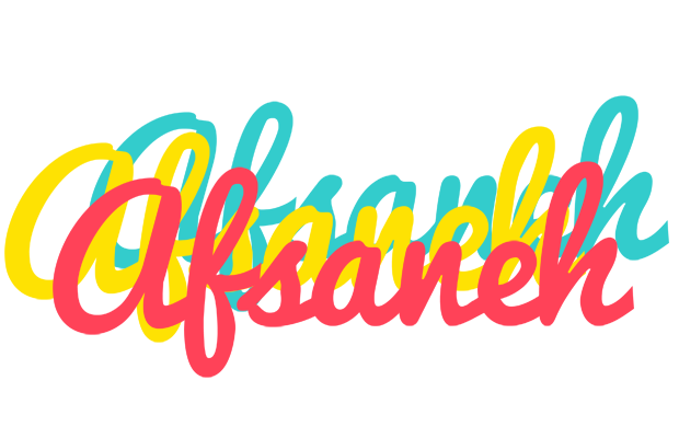 Afsaneh disco logo