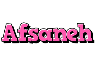 Afsaneh girlish logo