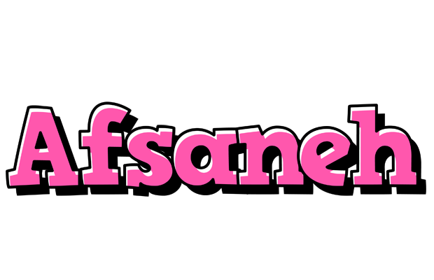 Afsaneh girlish logo