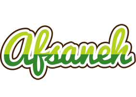 Afsaneh golfing logo