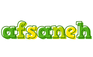 Afsaneh juice logo