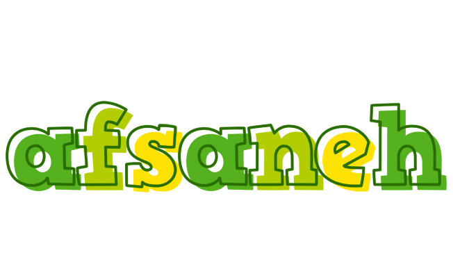 Afsaneh juice logo