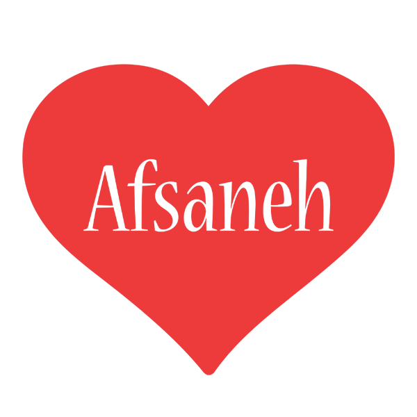 Afsaneh love logo