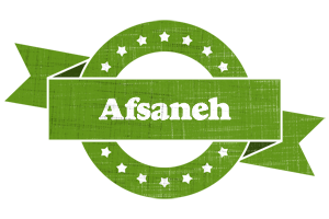 Afsaneh natural logo