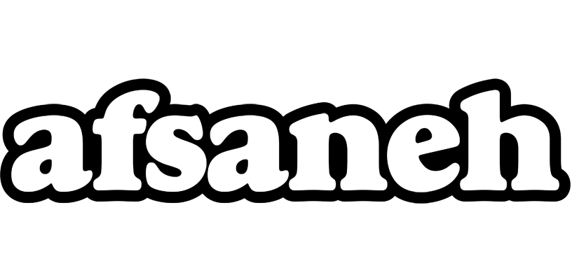 Afsaneh panda logo