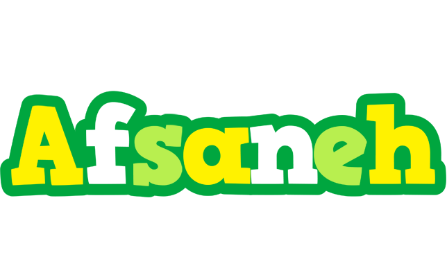 Afsaneh soccer logo