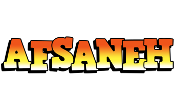 Afsaneh sunset logo