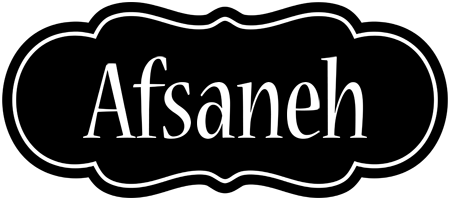 Afsaneh welcome logo