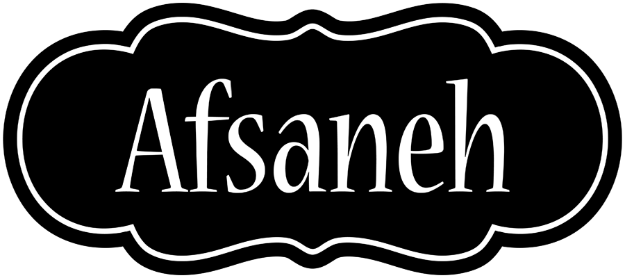 Afsaneh welcome logo