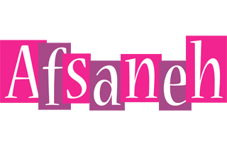 Afsaneh whine logo