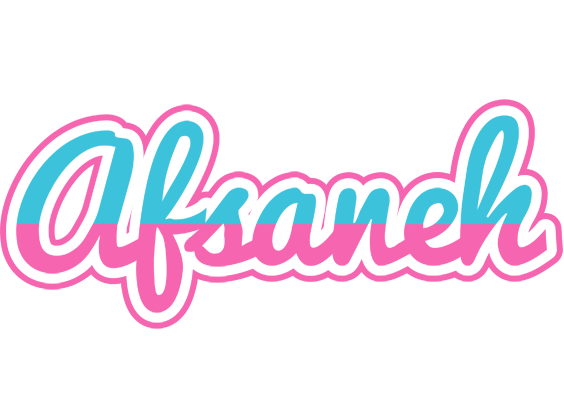 Afsaneh woman logo