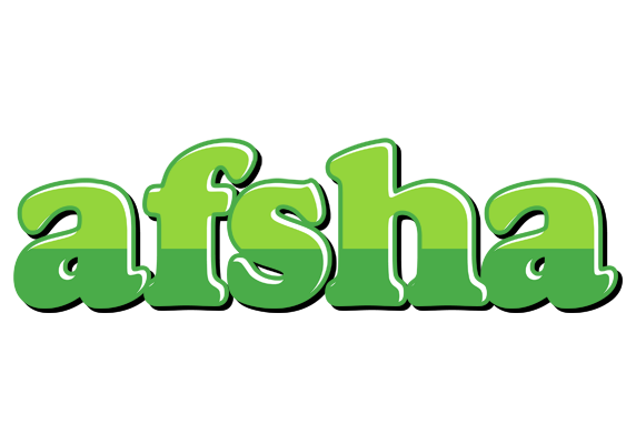 Afsha apple logo