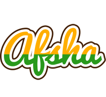 Afsha banana logo