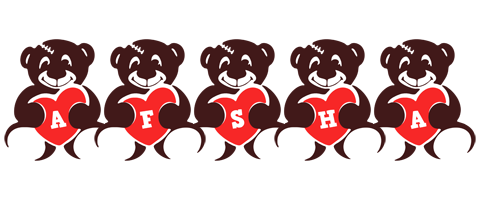 Afsha bear logo