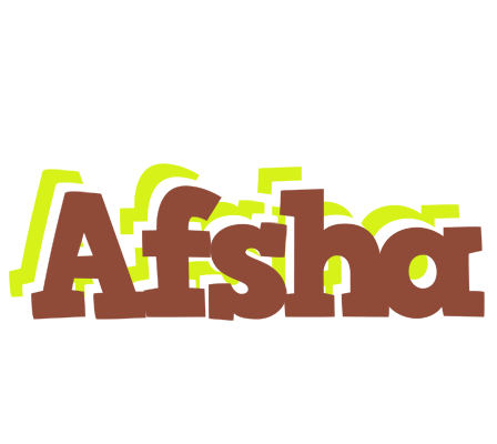 Afsha caffeebar logo