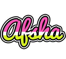 Afsha candies logo