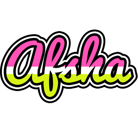 Afsha candies logo