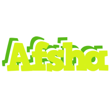 Afsha citrus logo