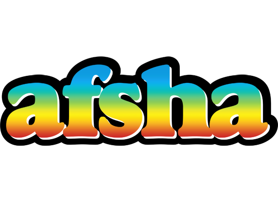 Afsha color logo