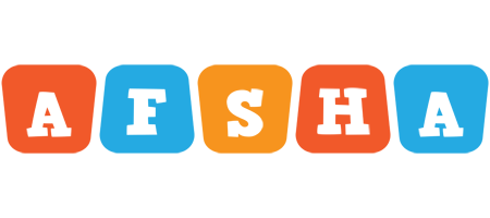 Afsha comics logo