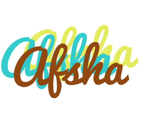 Afsha cupcake logo