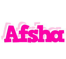 Afsha dancing logo