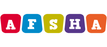 Afsha daycare logo