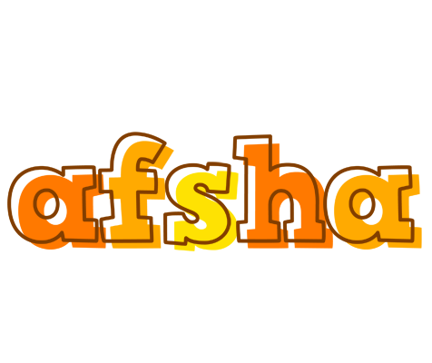 Afsha desert logo
