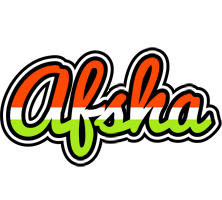 Afsha exotic logo