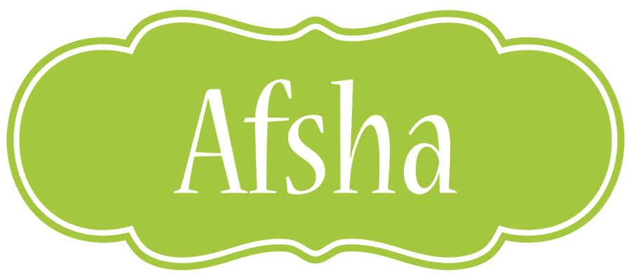 Afsha family logo