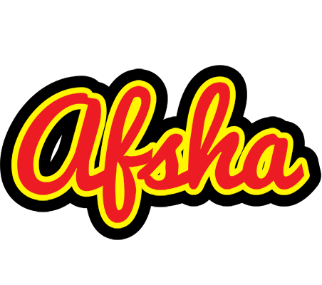 Afsha fireman logo