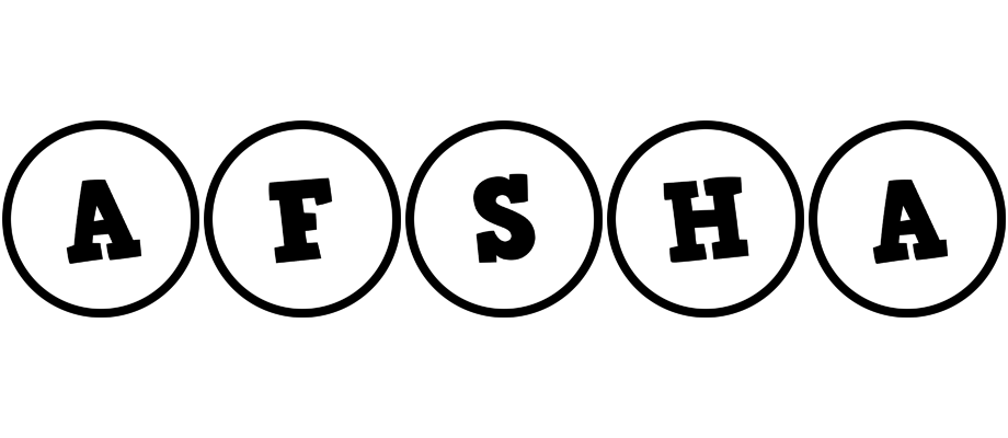 Afsha handy logo
