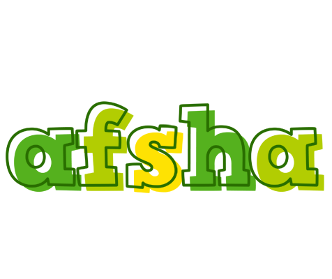 Afsha juice logo