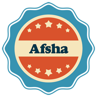 Afsha labels logo