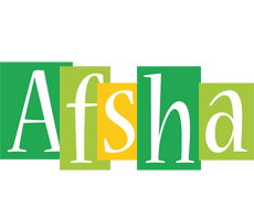 Afsha lemonade logo