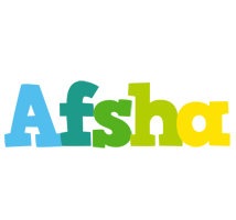 Afsha rainbows logo