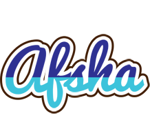 Afsha raining logo