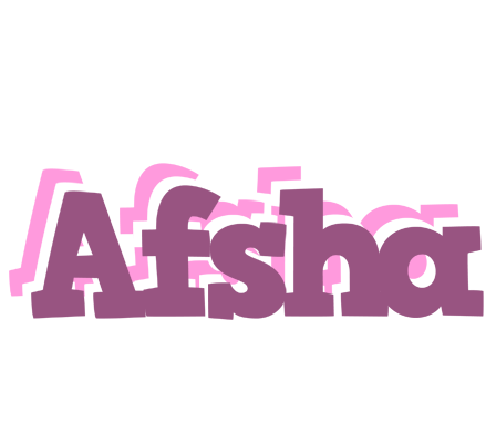 Afsha relaxing logo