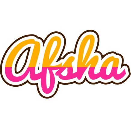 Afsha smoothie logo
