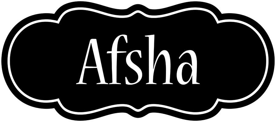 Afsha welcome logo