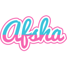 Afsha woman logo