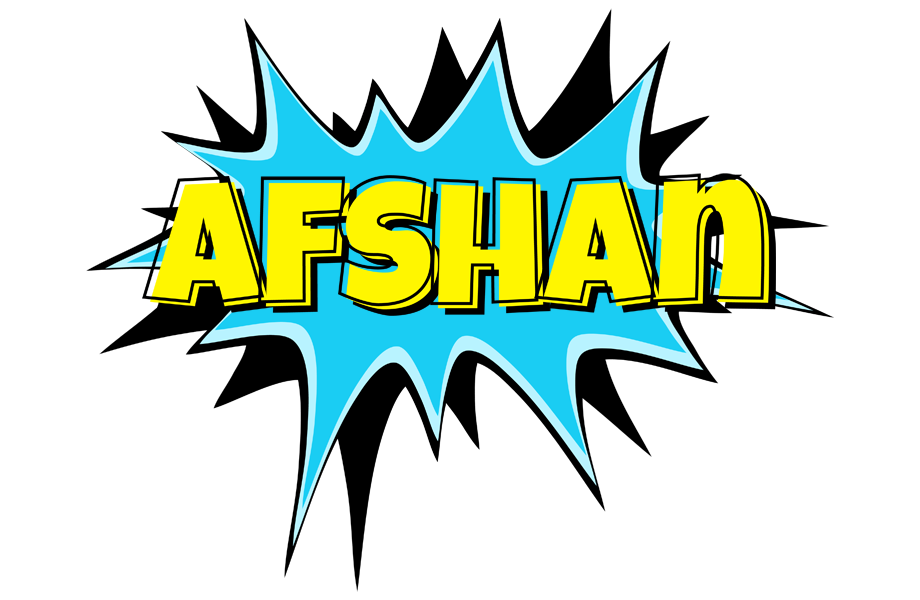 Afshan amazing logo