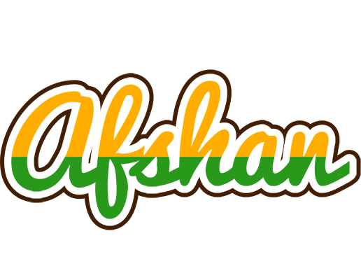 Afshan banana logo