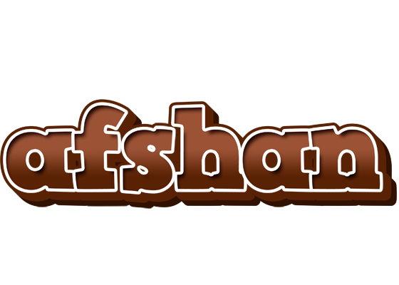 Afshan brownie logo