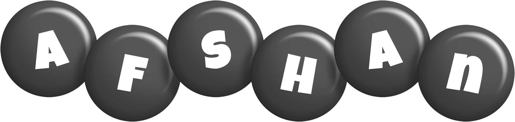 Afshan candy-black logo