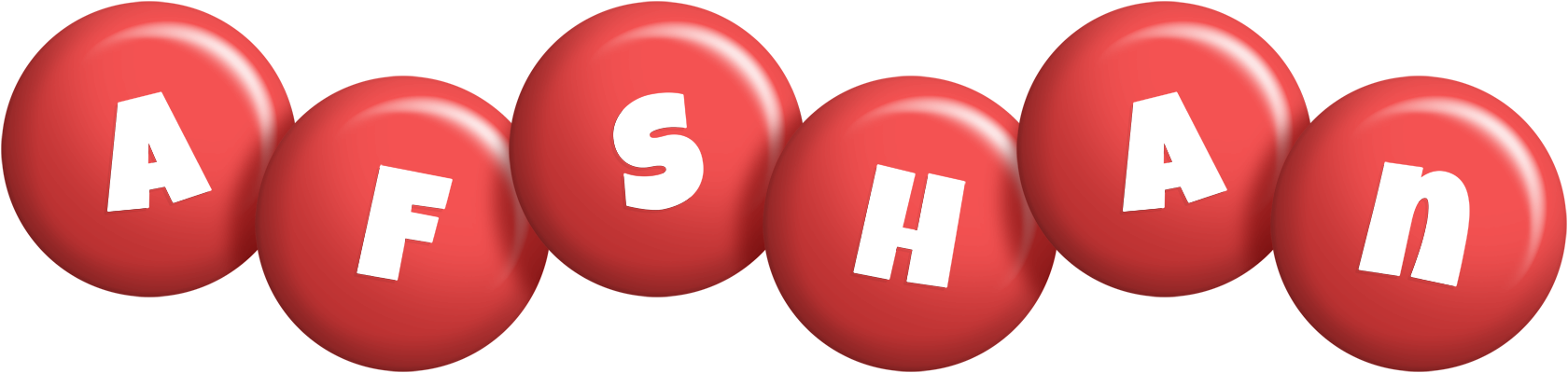 Afshan candy-red logo